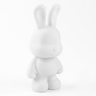 Алмазная мозаика на фигурке с полным заполнением «Зайка», розовый - Фото 2