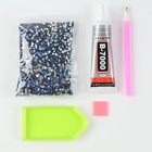 Алмазная мозаика на фигурке с полным заполнением «Медведь», синий - Фото 6