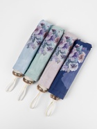 Зонт механический «Фиалки», эпонж, 4 сложения, 8 спиц, R=47/55 см, d=94 см, МИКС - Фото 5