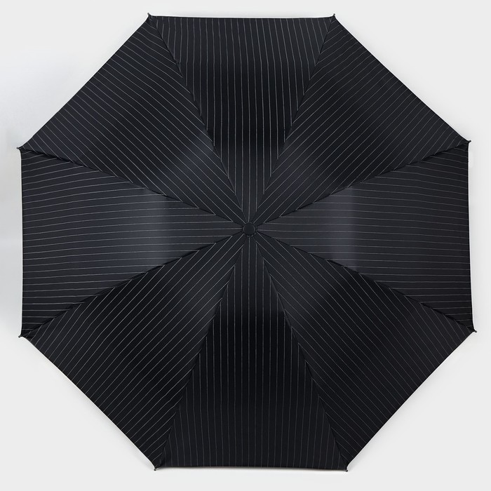Зонт механический «Мелкая полоска», эпонж, 4 сложения, 8 спиц, R = 47 см, цвет МИКС - фото 1883065552