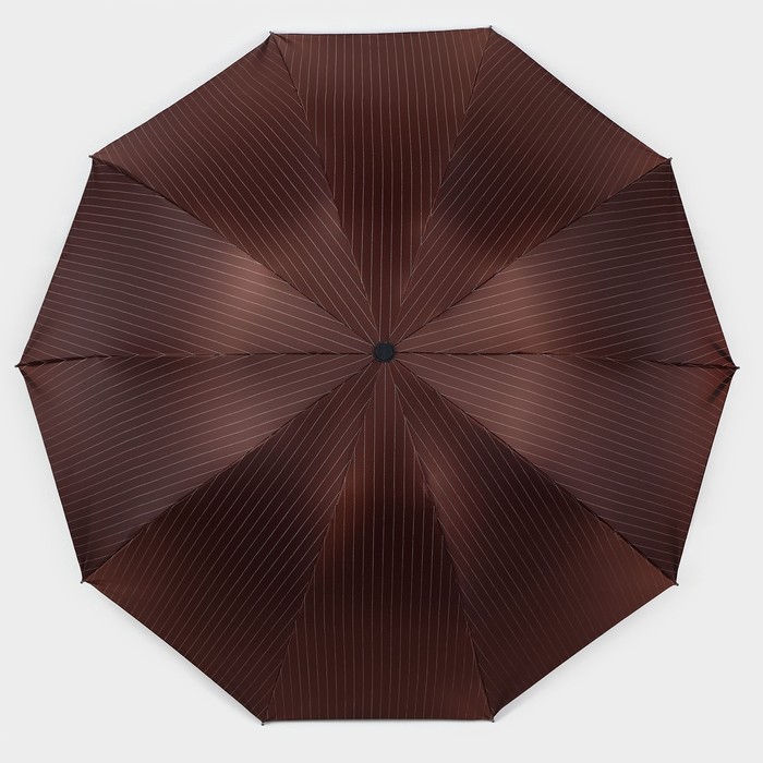 Зонт механический «Полоска», эпонж, 4 сложения, 10 спиц, R = 53 см, цвет МИКС - фото 1883065567