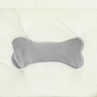Лежанка-диван для животных"Косточка", 50 х 40 х 15, серо-белая - Фото 4