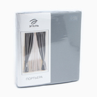 Штора блэкаут портьерная «Этель», 145×265 см, серая - Фото 6