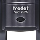 Оснастка для штампа автоматическая Trodat PRINTY 4928, 60 x 33 мм, корпус чёрный - фото 9375236