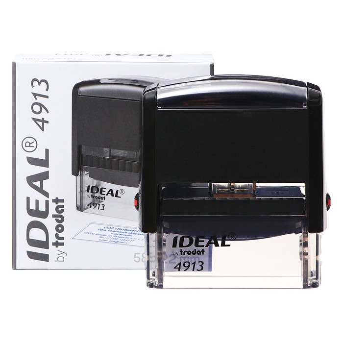 Оснастка для штампа автоматическая Trodat IDEAL 4913, 58 x 22 мм, корпус чёрный - Фото 1