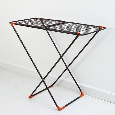 Сушилка для белья напольная, 220×50×90 см, 25 м, бронза