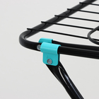 Сушилка для белья напольная, 220×50×90 см, 25 м, чёрная - Фото 4