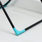 Сушилка для белья напольная, 220×50×90 см, 25 м, чёрная - Фото 5