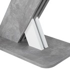 Стол обеденный раздвижной «Аврора», 1200(1600)×750×755 мм, цвет цемент светлый / белый - Фото 7