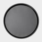 Форма для пиццы Доляна «Жаклин», d=32 см, антипригарное покрытие, чёрная - Фото 3