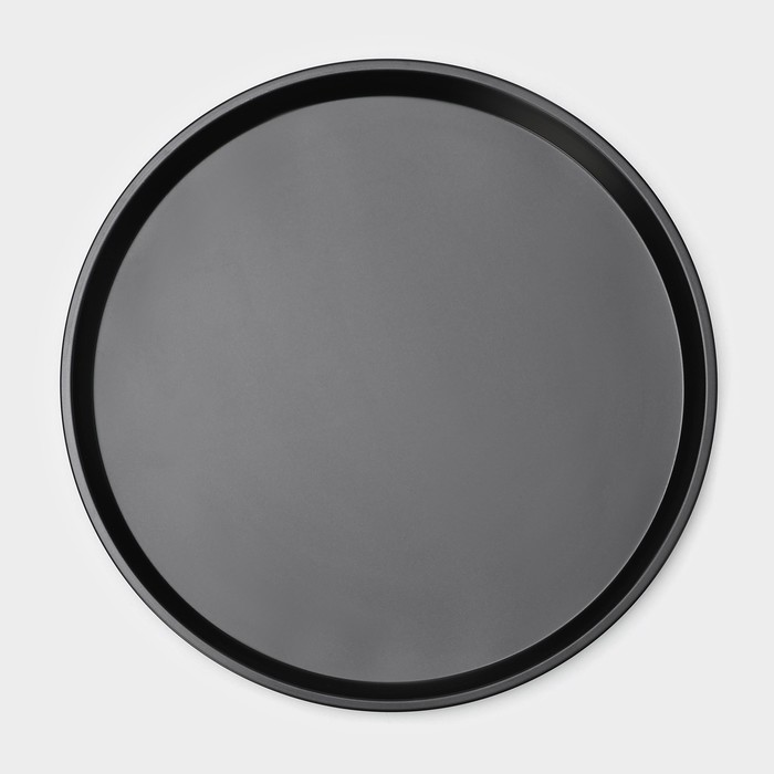 Форма для пиццы Доляна «Жаклин», d=32 см, антипригарное покрытие, цвет чёрный - фото 1918646313