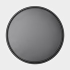 Форма для пиццы Доляна «Жаклин», d=32 см, антипригарное покрытие, цвет чёрный - фото 4545473