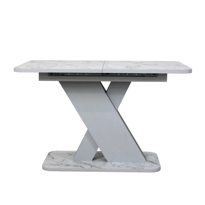 Стол обеденный раздвижной «Аврора», 1200(1600)×750×755 мм, цвет сабия / серый - фото 1906630839