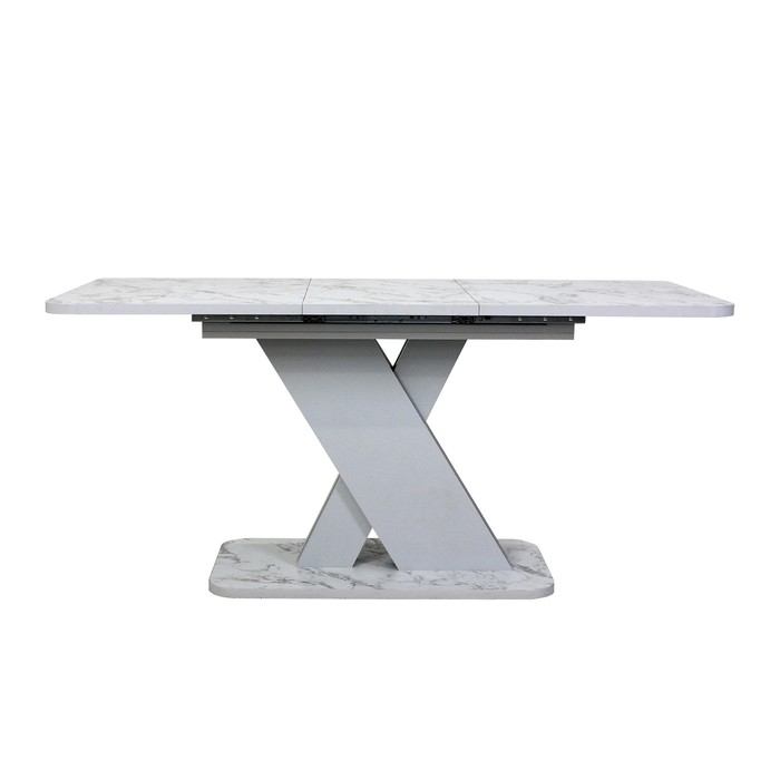 Стол обеденный раздвижной «Аврора», 1200(1600)×750×755 мм, цвет сабия / серый - фото 1906630842