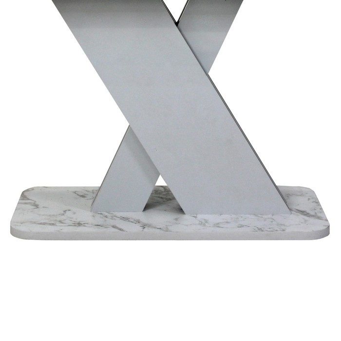 Стол обеденный раздвижной «Аврора», 1200(1600)×750×755 мм, цвет сабия / серый - фото 1906630843