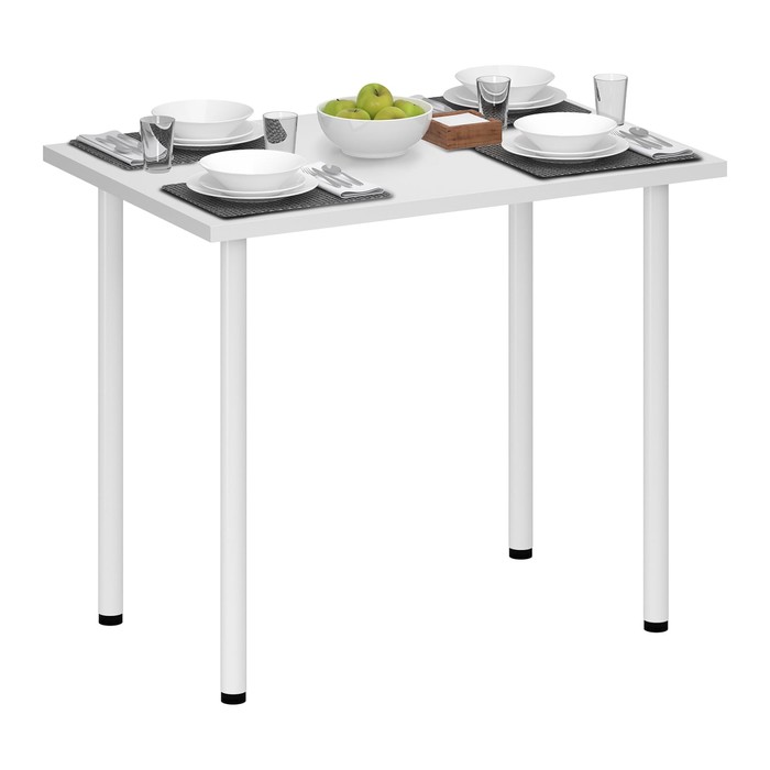 Кухонный стол «Лайт 1», 600×900×730 мм, цвет белый - Фото 1