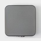 Набор форм для выпечки разъёмных Доляна «Элин. Квадрат», 3 предмета: 22/24/26 см, антипригарное покрытие, цвет чёрный - Фото 8