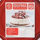 Форма для выпечки Доляна «Ренард», 20×4 см, антипригарное покрытие, красная - Фото 6
