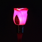Ручка с подсветкой "Цветок", горит от удара, цвета МИКС - Фото 3