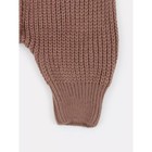 Комбинезон детский вязаный Rant Knitwear, рост 62 см, цвет коричневый - Фото 4