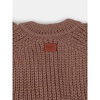 Комбинезон детский вязаный Rant Knitwear, рост 62 см, цвет коричневый - Фото 5