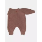 Комбинезон детский вязаный Rant Knitwear, рост 62 см, цвет коричневый - Фото 6