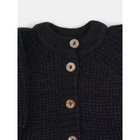 Комбинезон детский вязаный Rant Knitwear, рост 80 см, цвет графитовый - Фото 2
