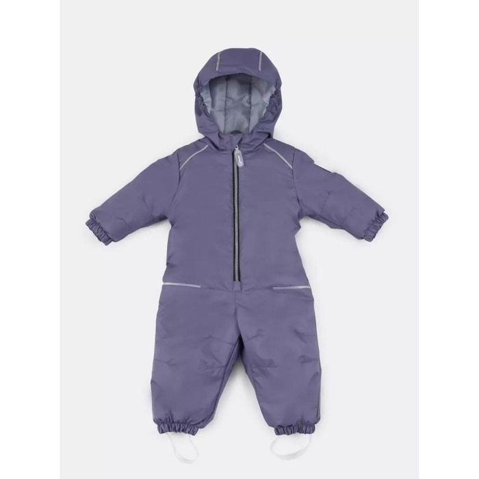 Комбинезон детский демисезонный Rant Fit, рост 74 см, цвет тёмно-фиолетовый - Фото 1