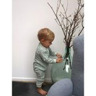 Набор детских комбинезонов с закрытыми ножками MOWbaby Birds, рост 62 см, цвет голубой, 3 шт - Фото 17