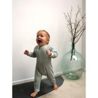 Набор детских комбинезонов с открытыми ножками MOWbaby Birds, рост 74 см, цвет голубой, 3 шт - Фото 18