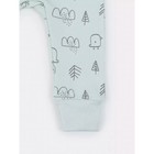 Набор детских комбинезонов с открытыми ножками MOWbaby Birds, рост 74 см, цвет голубой, 3 шт - Фото 5
