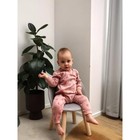 Набор детских комбинезонов с открытыми ножками MOWbaby Birds, рост 80 см, цвет розовый, 3 шт - Фото 22