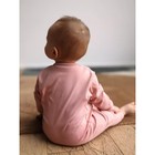 Набор детских комбинезонов с открытыми ножками MOWbaby Birds, рост 80 см, цвет розовый, 3 шт - Фото 23