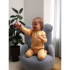 Набор детских комбинезонов с закрытыми ножками MOWbaby Birds, рост 62 см, цвет жёлтый, 3 шт - Фото 17