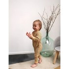 Набор детских комбинезонов с закрытыми ножками MOWbaby Birds, рост 62 см, цвет жёлтый, 3 шт - Фото 23