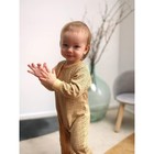 Набор детских комбинезонов с открытыми ножками MOWbaby Birds, рост 68 см, цвет жёлтый, 3 шт - Фото 24