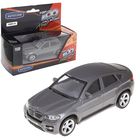 Машина металлическая BMW X6, масштаб 1:43, цвета МИКС - Фото 1