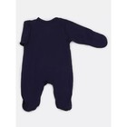 Комбинезон детский на кнопках Rant Base, с антицарапками, швы наружу, рост 56 см, цвет тёмно-синий - Фото 2