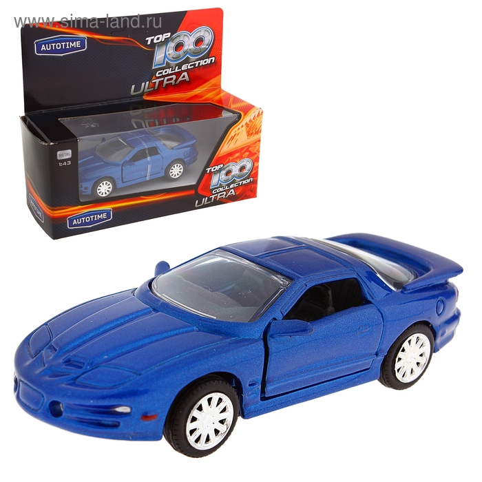 Модель машины Pontiac Firebird 1999, масштаб 1:43 - Фото 1