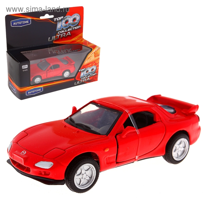 Модель машины Mazda RX-7, масштаб 1:43 - Фото 1