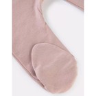 Ползунки на широкой резинке Топотушки «Малыши», швы наружу, рост 56 см, цвет бежевый - Фото 3