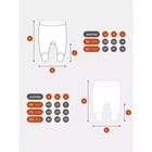 Ползунки на широкой резинке Топотушки «Малыши», швы наружу, рост 62 см, цвет белый - Фото 6