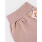 Ползунки на широкой резинке Топотушки «Малыши», рост 68 см, цвет бежевый - Фото 4