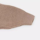 Свитер детский вязаный Rant Knitwear, рост 68 см, цвет бежевый - Фото 3