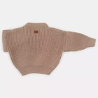 Свитер детский вязаный Rant Knitwear, рост 68 см, цвет бежевый - Фото 6
