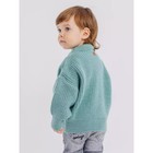 Свитер детский вязаный Rant Knitwear, рост 68 см, цвет мятный - Фото 8