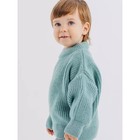 Свитер детский вязаный Rant Knitwear, рост 68 см, цвет мятный - Фото 9