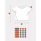 Комплект одежды детский Rant Milk-Aholic, 2 предмета: шорты, футболка, рост 62 см, цвет графитовый - Фото 2