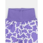 Комплект одежды детский Rant Milk-Aholic, 2 предмета: штанишки, футболка, рост 62 см, цвет фиолетовый - Фото 7