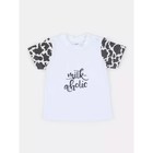 Комплект одежды детский Rant Milk-Aholic, 2 предмета: штанишки, футболка, рост 80 см, цвет белый - Фото 2